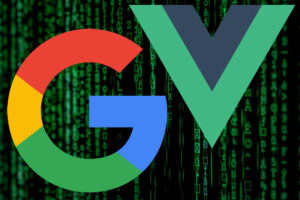 Google and Vue.js Logos